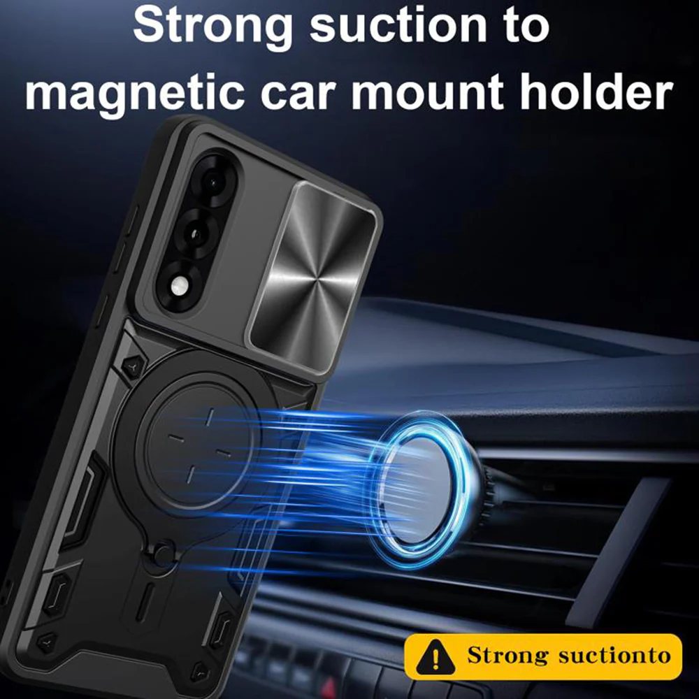 Case for OnePlus Nord 5, Techsuit, CamGuard Pro, Black - Image 3