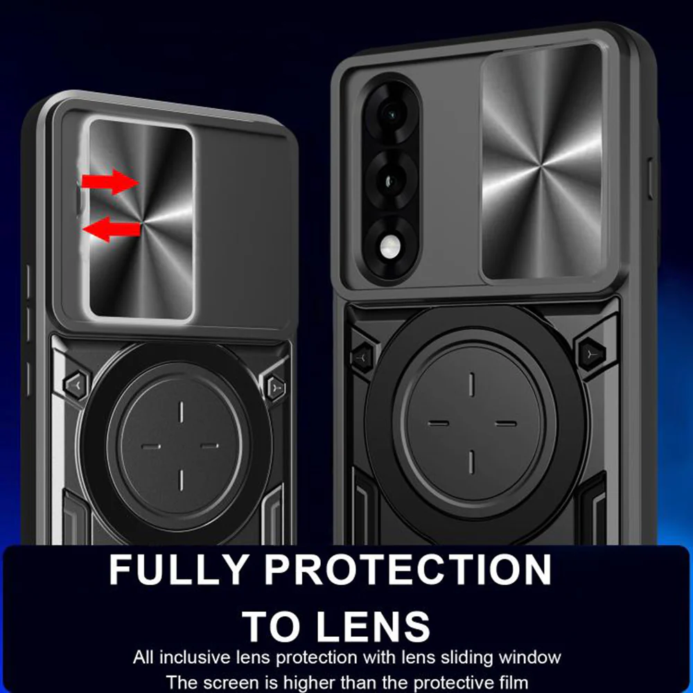 Case for OnePlus Nord 5, Techsuit, CamGuard Pro, Black - Image 4