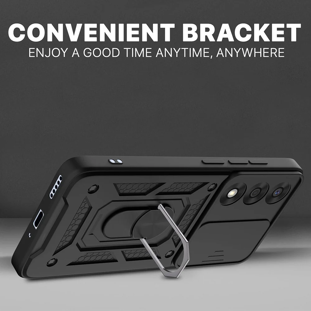 Case for OnePlus Nord 5, Techsuit, CamShield, Black - Image 2