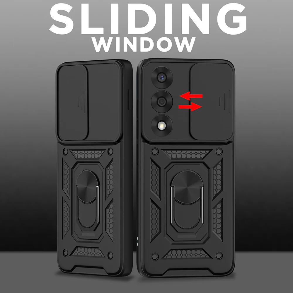 Case for OnePlus Nord 5, Techsuit, CamShield, Black - Image 3