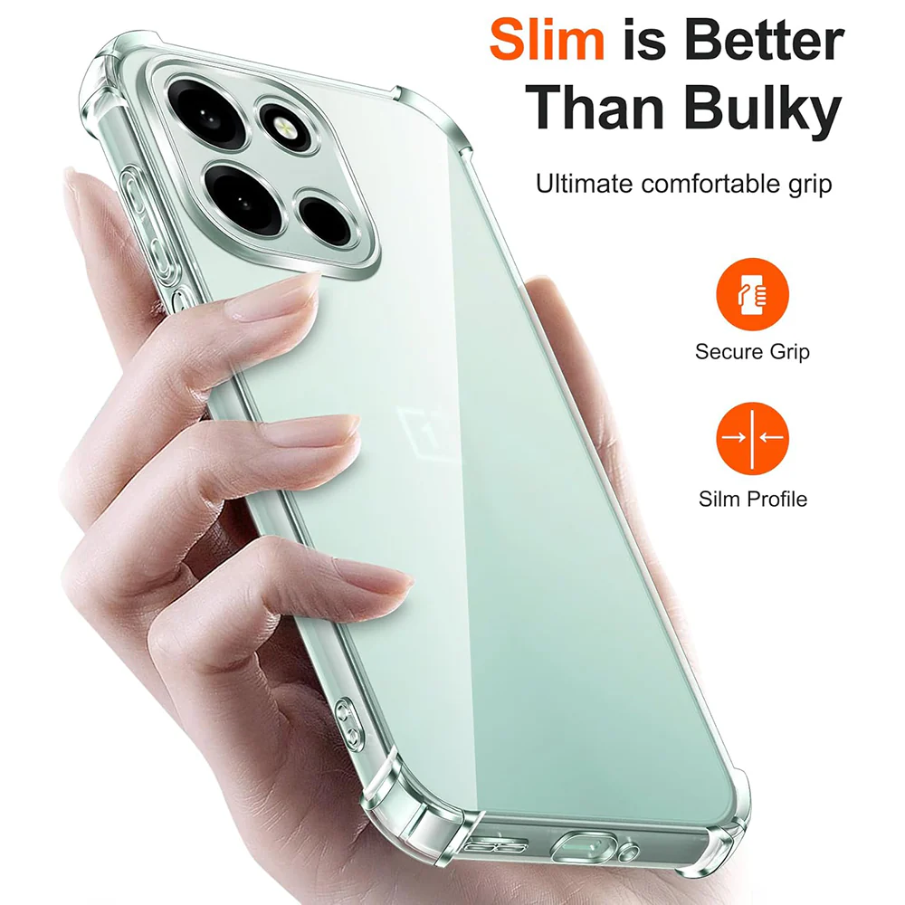 Case for OnePlus Nord 6, Techsuit, Shockproof Clear, Transparent - Image 5