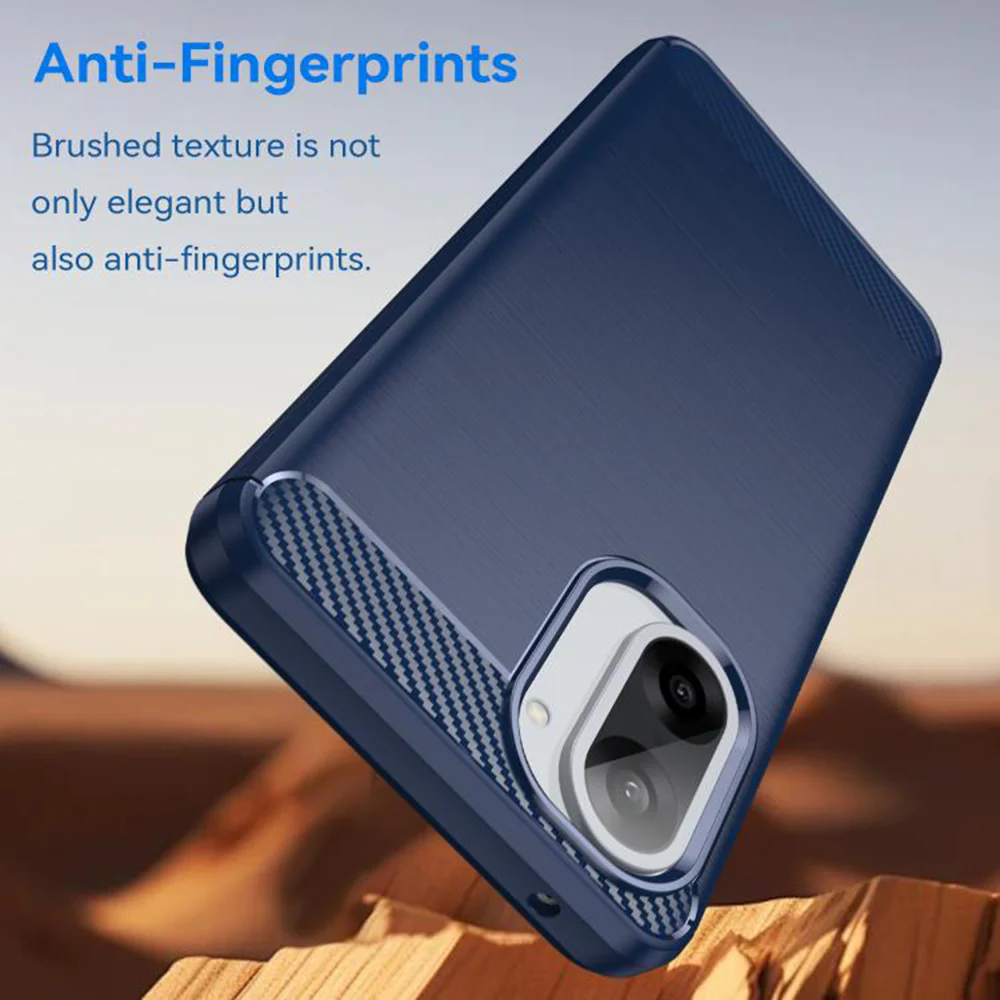 Case for OnePlus Nord CE5, Techsuit, Carbon, Blue - Image 4