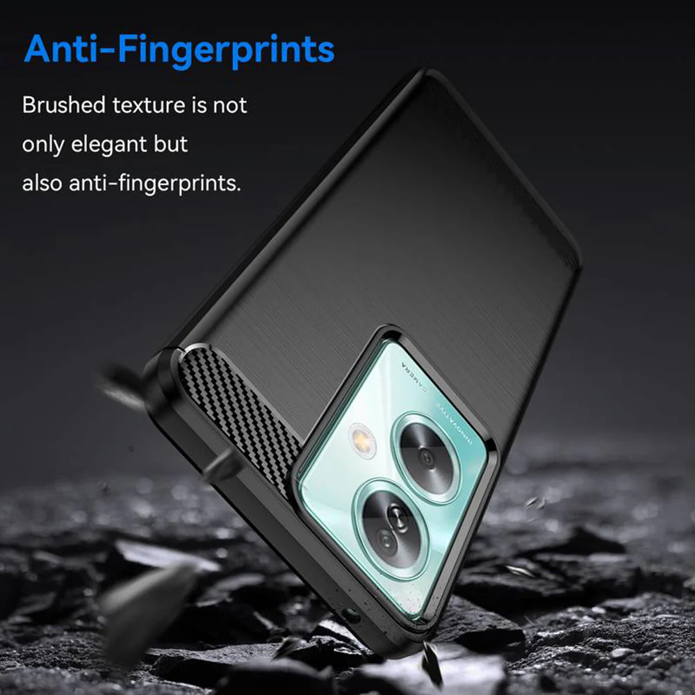 Case for OnePlus Nord N30 SE / Oppo A79, Techsuit, Carbon, Black - Image 4