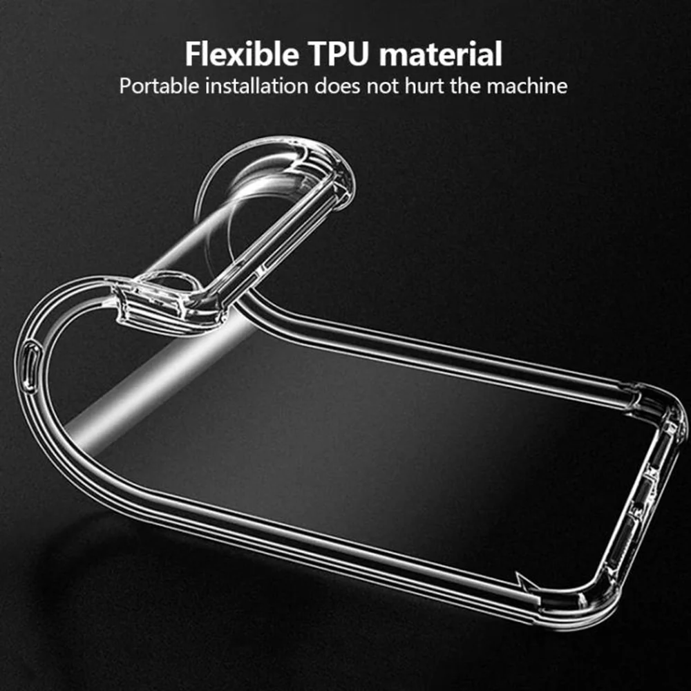 Case for Oppo A5 4G, Techsuit, Shockproof Clear, Transparent - Image 3