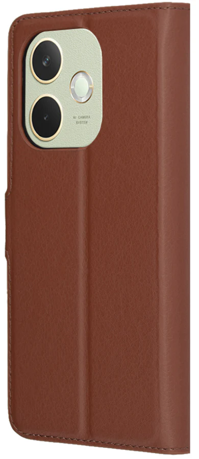 Case for Oppo A5 Pro 4G / A5 Pro, Techsuit, Leather Folio, Brown - Image 3