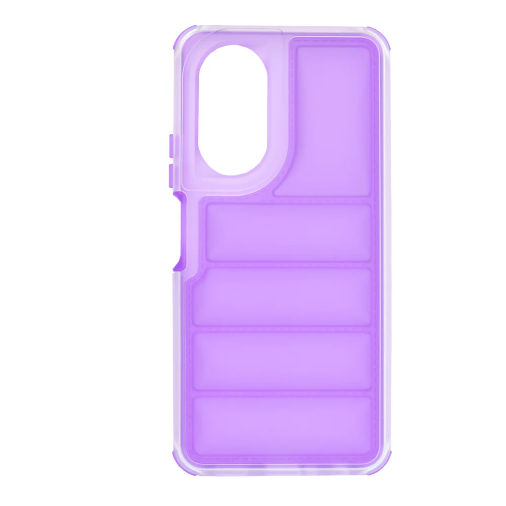 Case for Oppo A58 4G, Techsuit, Wave Shield, Purple - Image 2