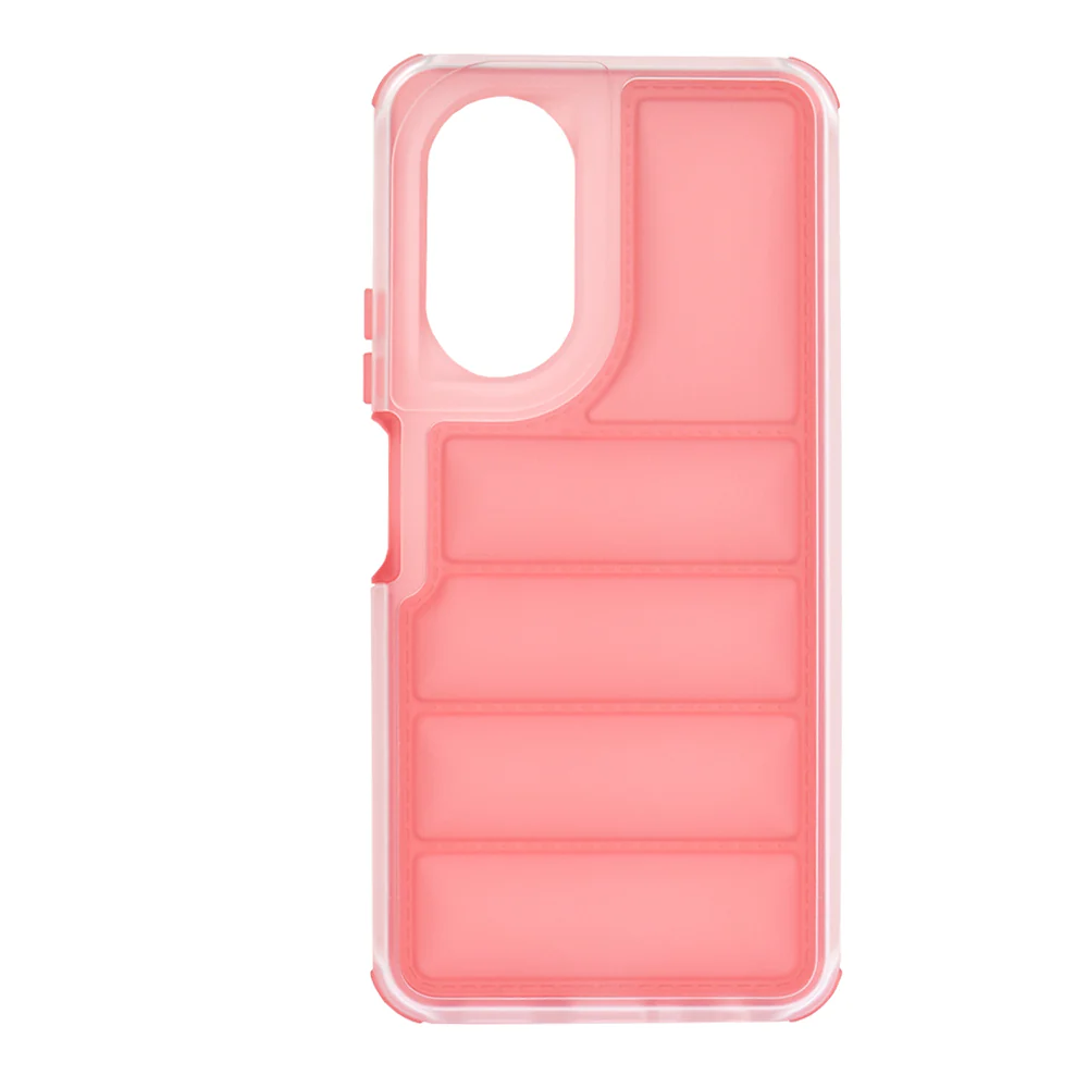 Case for Oppo A58 4G, Techsuit, Wave Shield, Red - Image 2