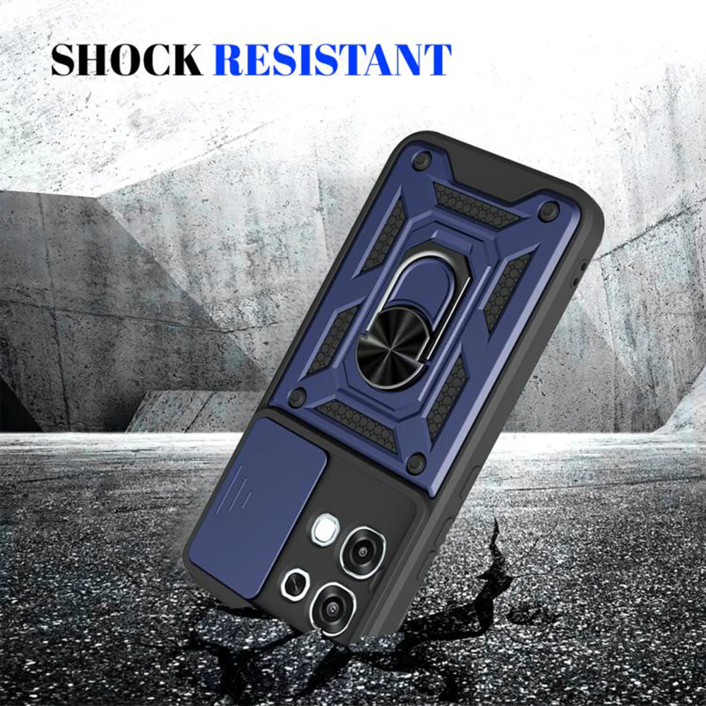 Case for Oppo A6 Pro 5G / A6 Pro 4G, Techsuit, CamShield, Gold - Image 3