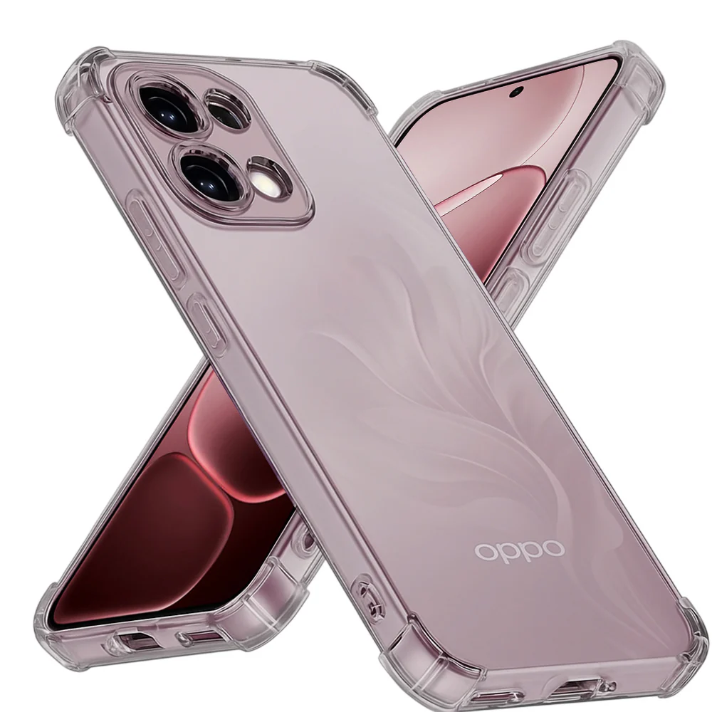 Case for Oppo A6 Pro 5G / A6 Pro 4G, Techsuit, Shockproof Clear, Smoke