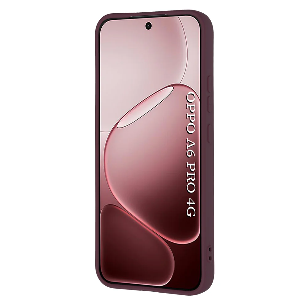 Case for Oppo A6 Pro 5G / A6 Pro 4G, Techsuit, SoftFlex, Burgundy - Image 2