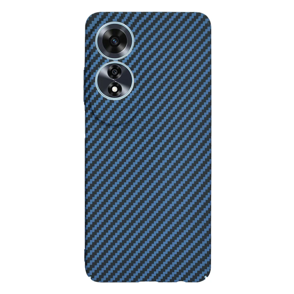 Case for Oppo A60, Techsuit, Carbonite FiberShell, Turquoise - Image 3