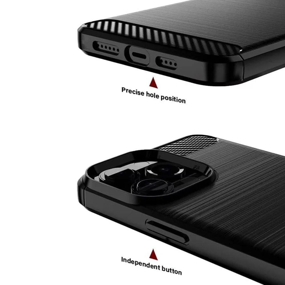 Case for Oppo A6k 4G / A6x 4G / A6x / A6 4G, Techsuit, Carbon, Blue - Image 4