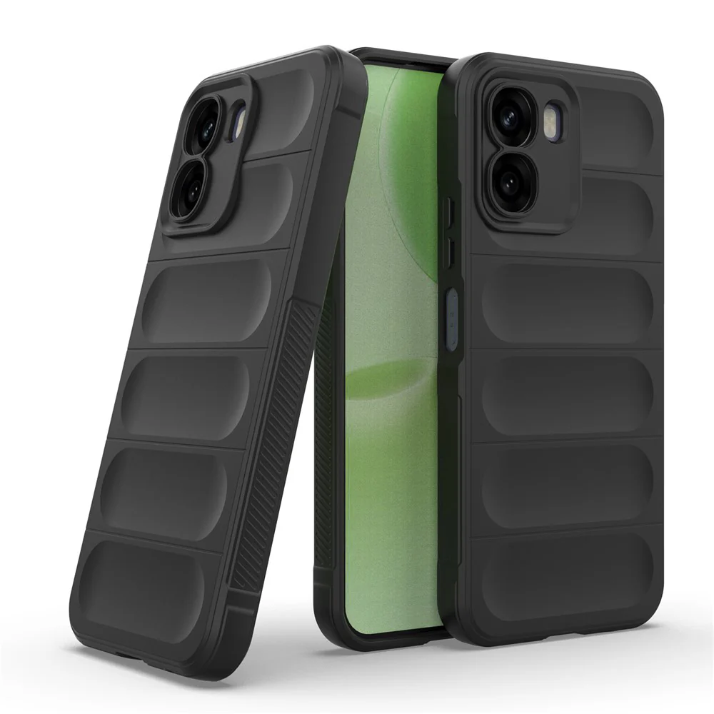Case for Oppo A6x 4G / A6x, Techsuit, Magic Shield, Black - Image 2