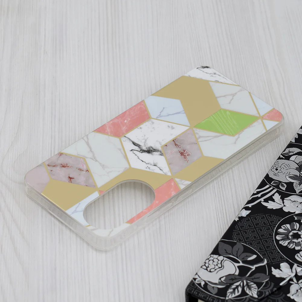 Case for Oppo A78 4G, Techsuit, Marble, Purple - Image 4