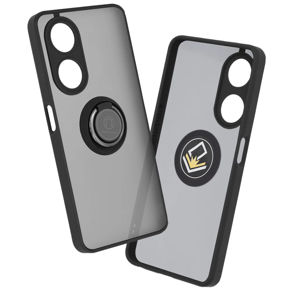 Case for Oppo A98, Techsuit, Glinth, Black