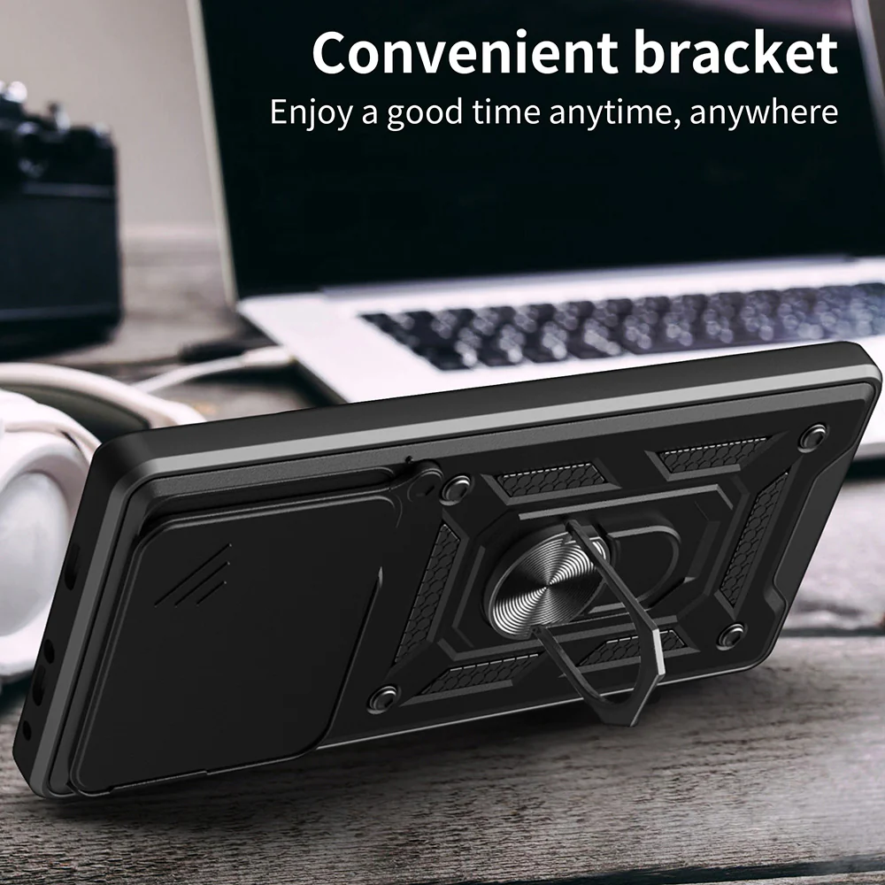 Case for Oppo Find X9 Pro, Techsuit, CamShield, Black - Image 3
