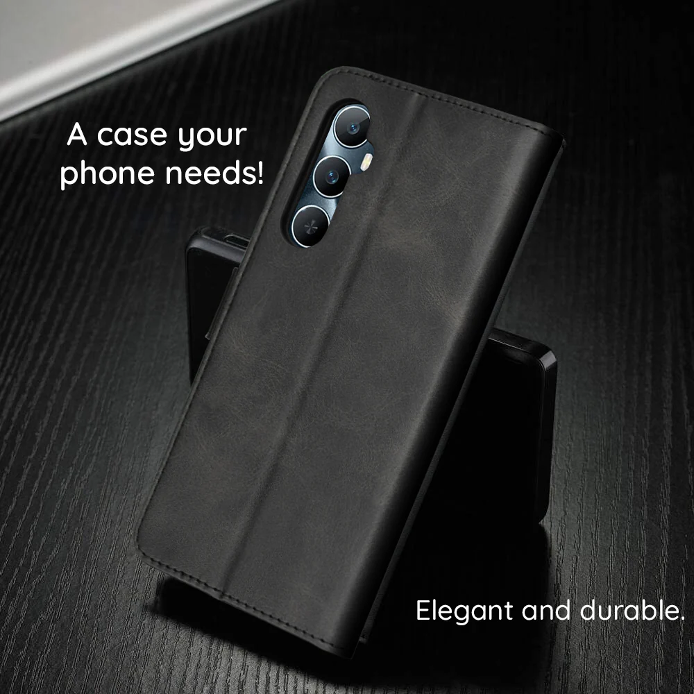 Case for Oppo Reno10 / Reno10 Pro, Techsuit, Diary Book, Black - Image 4