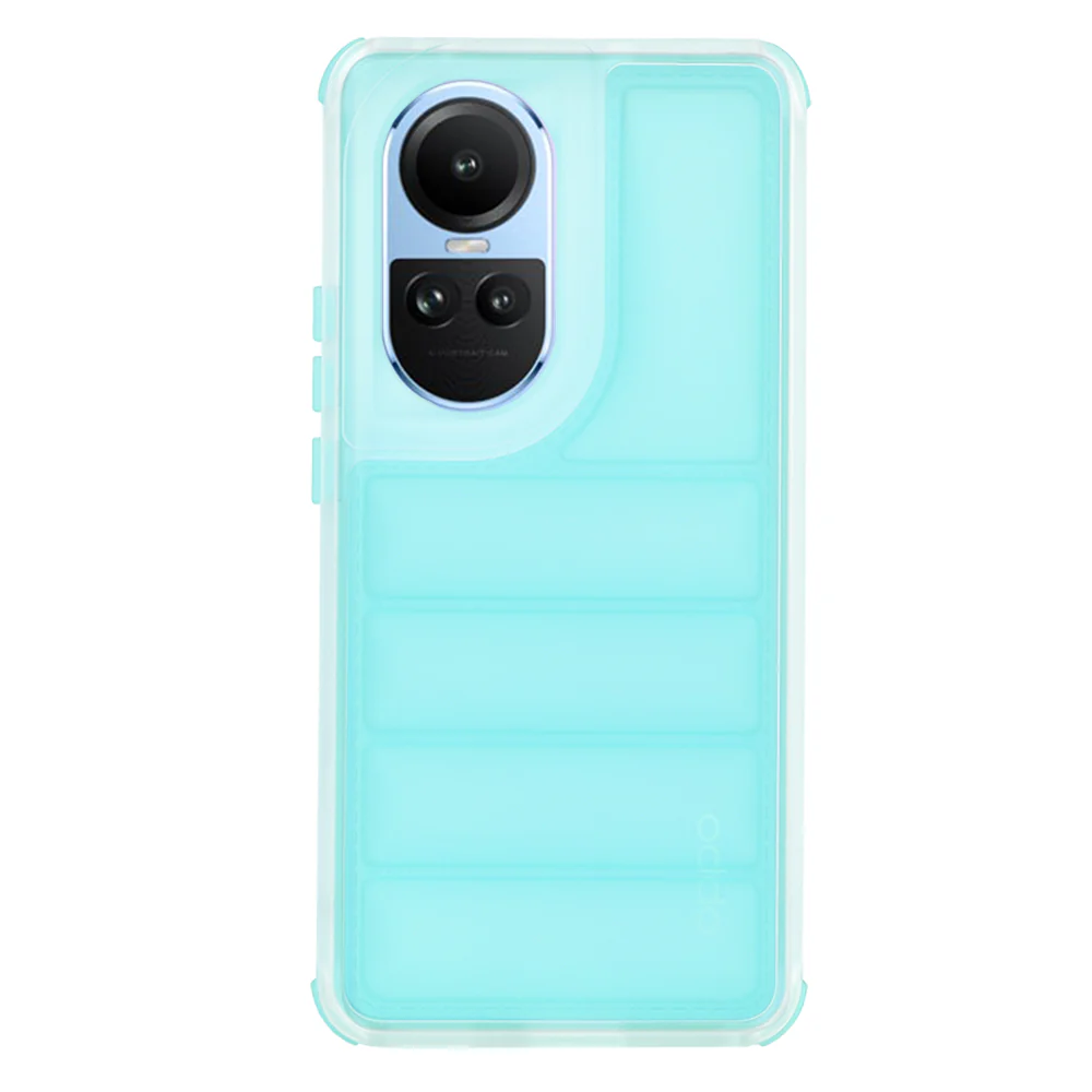 Case for Oppo Reno10 / Reno10 Pro, Techsuit, Wave Shield, Turquoise - Image 3