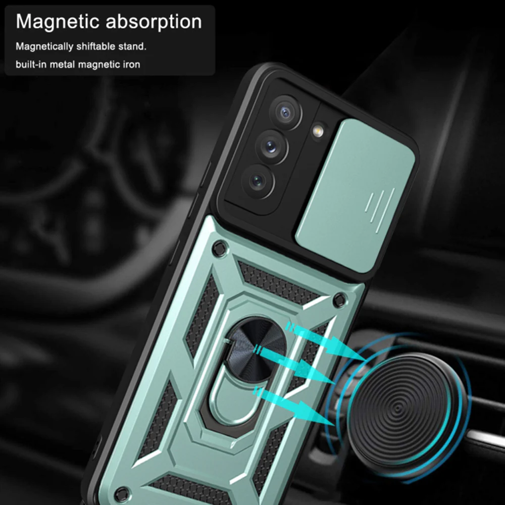 Case for Oppo Reno12 Pro, Techsuit, CamShield, Black - Image 5