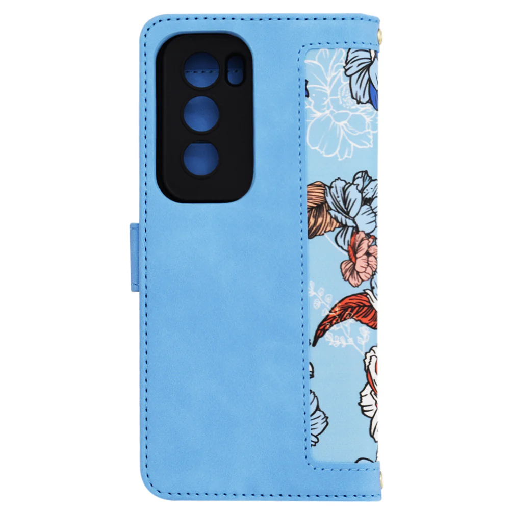 Case for Oppo Reno12 Pro, Techsuit, FlipCraft, Blue - Image 3