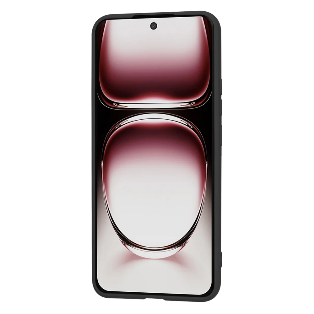 Case for Oppo Reno12 Pro, Techsuit, SoftFlex, Black - Image 2