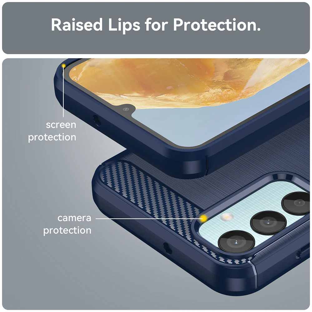 Case for Oppo Reno12, Techsuit, Carbon, Black - Image 2