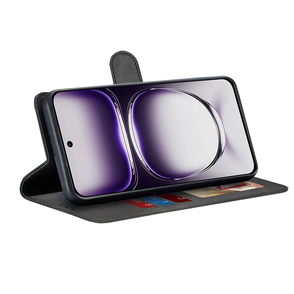 Case for Oppo Reno12, Techsuit, Diary Book, Black - Image 2