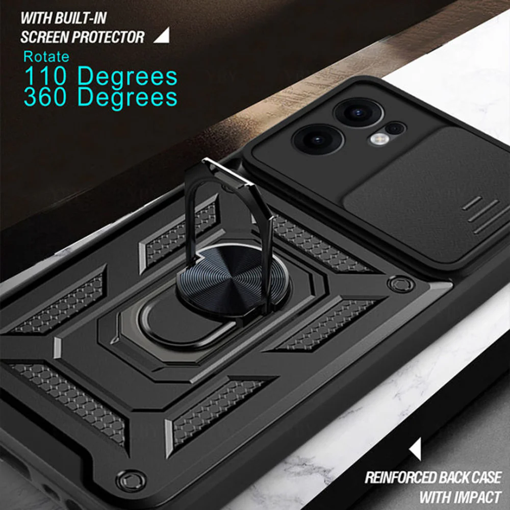 Case for Oppo Reno13 FS 5G / Reno13 F 4G / Reno13 F, Techsuit, CamShield, Green - Image 6