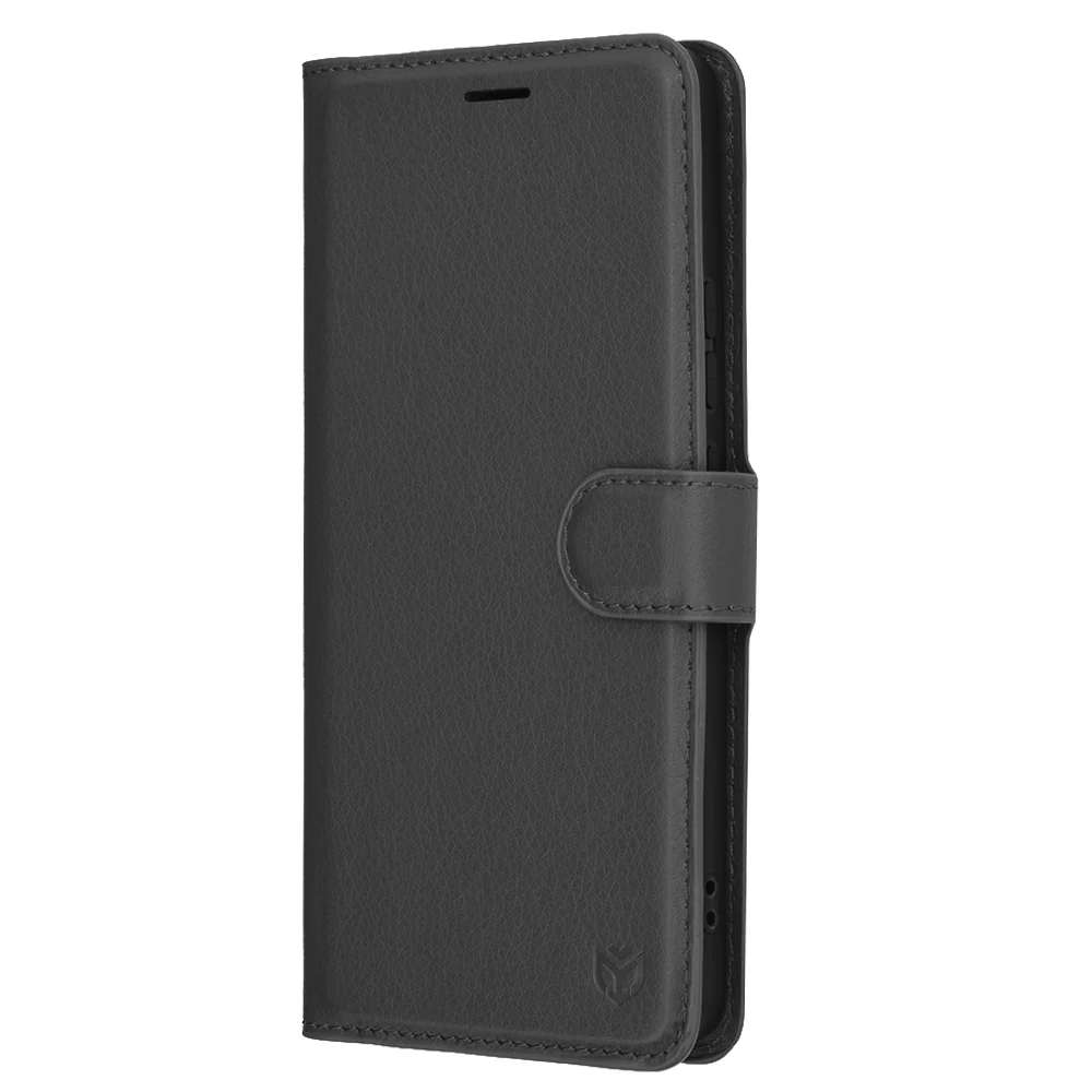 Case for Oppo Reno13 FS 5G / Reno13 F 4G / Reno13 F, Techsuit, Leather Folio, Black - Image 4