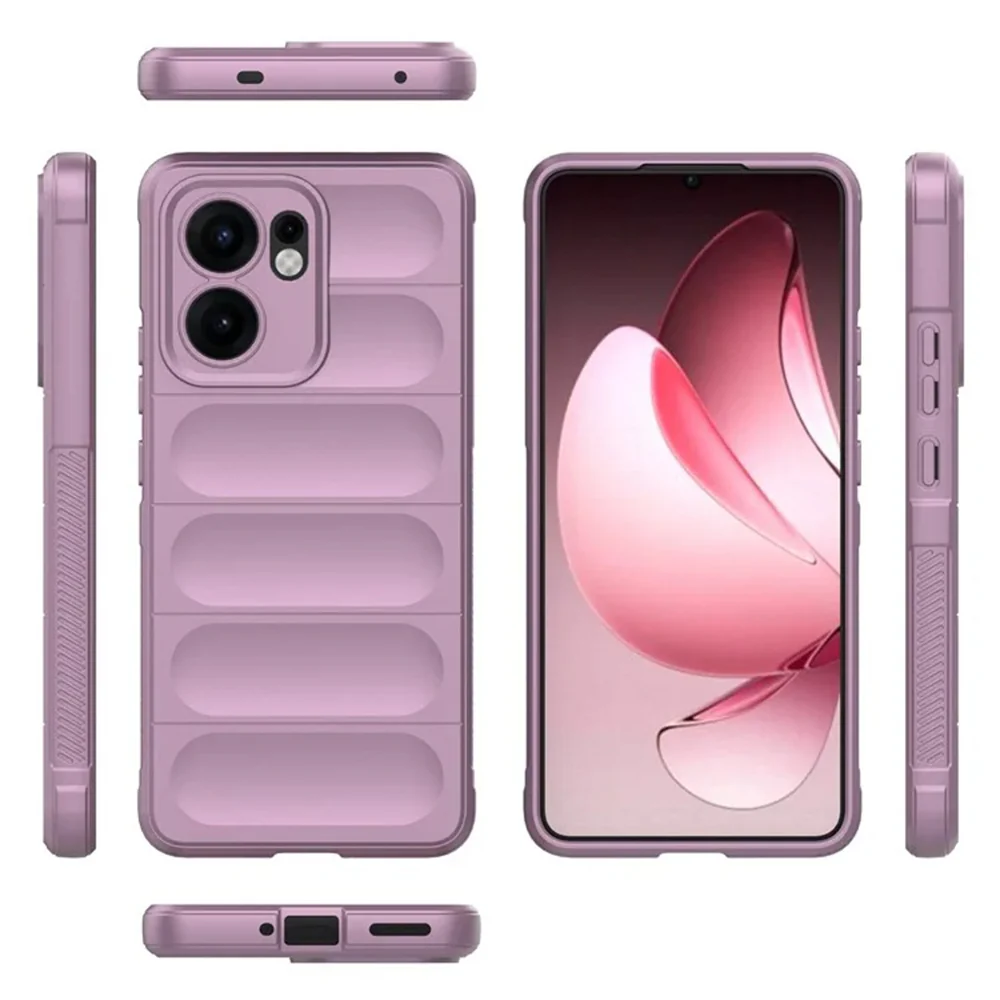 Case for Oppo Reno13 FS 5G / Reno13 F 4G / Reno13 F, Techsuit, Magic Shield, Red - Image 2