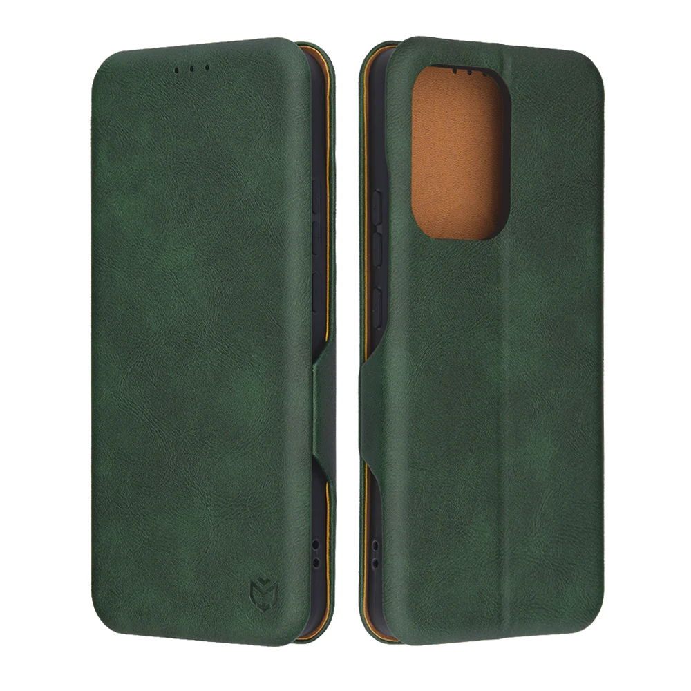 Case for Oppo Reno13 FS 5G / Reno13 F 4G / Reno13 F, Techsuit, Safe Wallet Plus, Green - Image 6