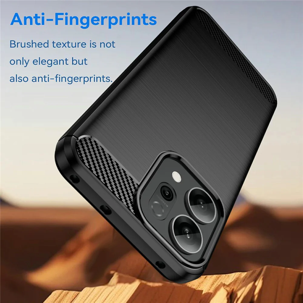 Case for Oppo Reno14 F, Techsuit, Carbon, Black - Image 4