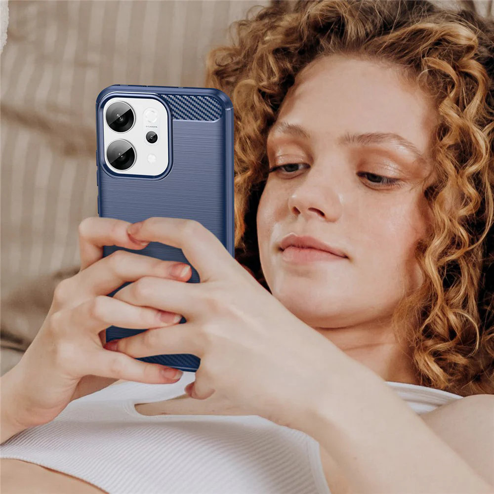 Case for Oppo Reno14, Techsuit, Carbon, Blue - Image 6