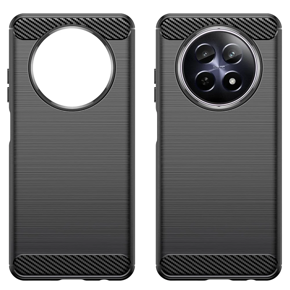 Case for Realme 12, Techsuit, Carbon, Blue - Image 2