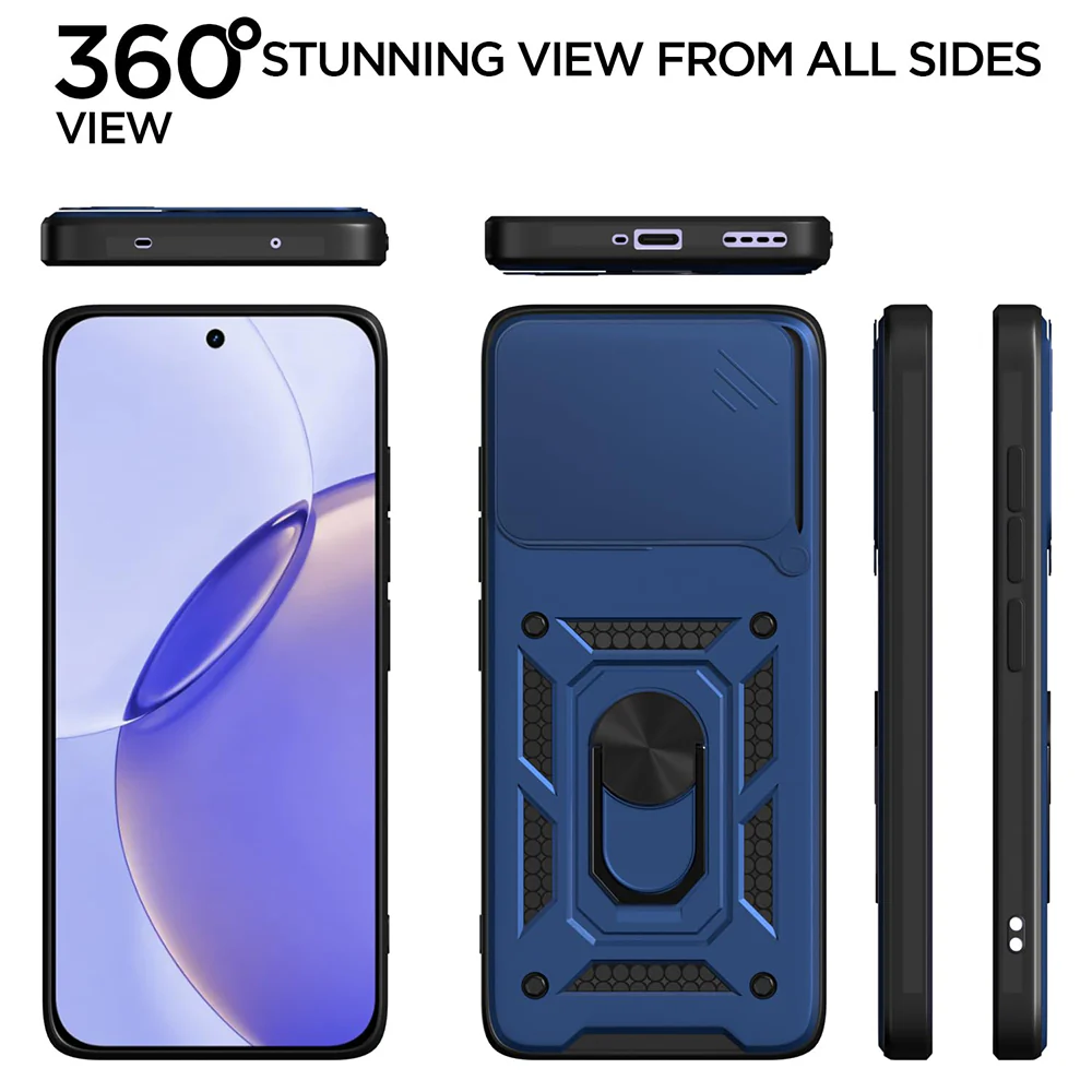 Case for Realme 16 Pro, Techsuit, CamShield, Blue - Image 6