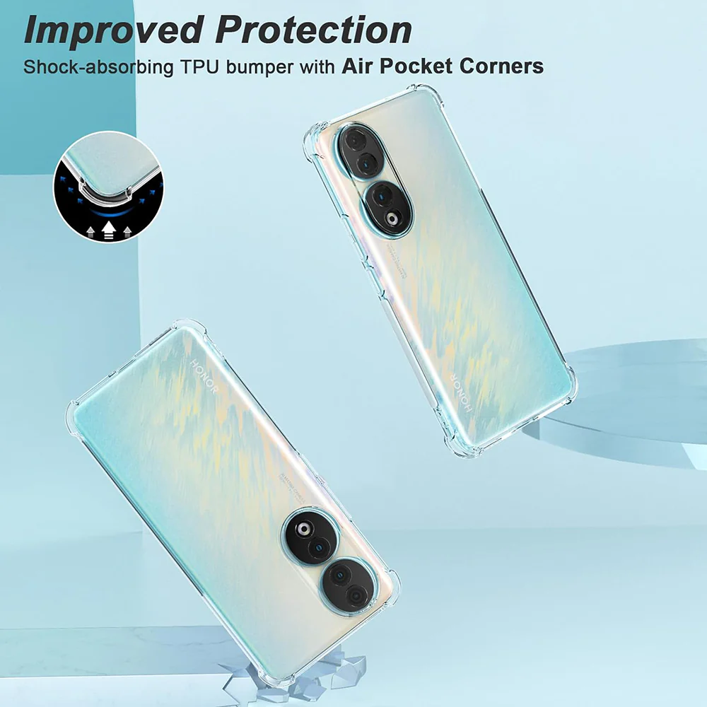 Case for Realme C75 5G, Techsuit, Shockproof Clear, Transparent - Image 3