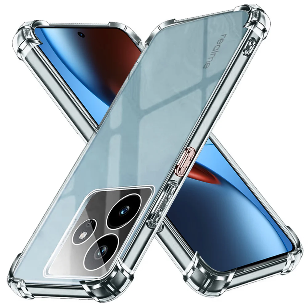 Case for Realme GT 7, Techsuit, Shockproof Clear, Transparent
