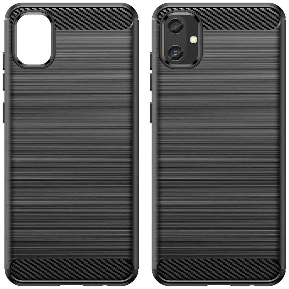 Case for Samsung Galaxy A05 A055, Techsuit, Carbon, Black - Image 2