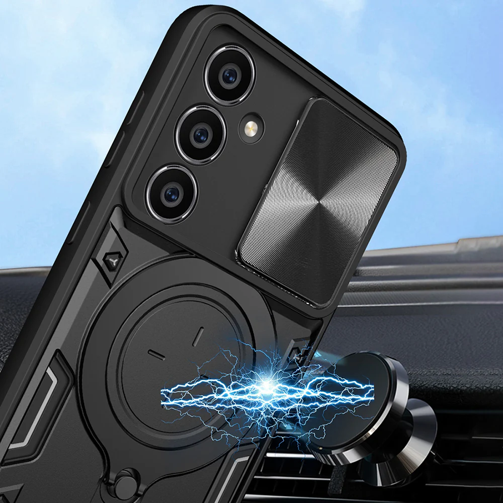 Case for Samsung Galaxy A05s A057, Techsuit, CamGuard Pro, Black - Image 5