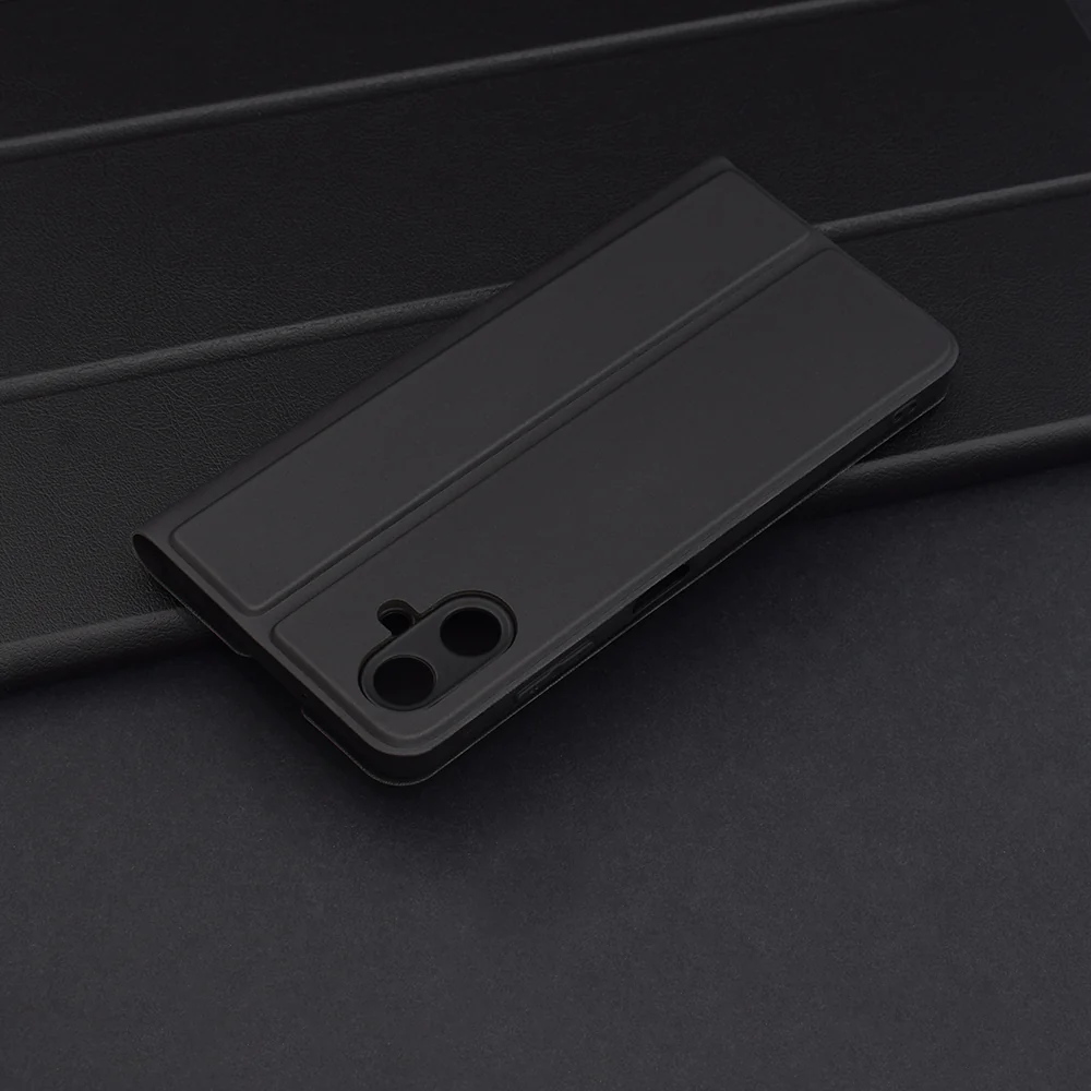 Case for Samsung Galaxy A06 A065, Techsuit, Magskin Book, Black - Image 4