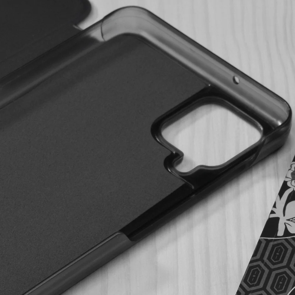 Case for Samsung Galaxy A12 Nacho A127 / A12 A125, Techsuit, eFold, Black - Image 3