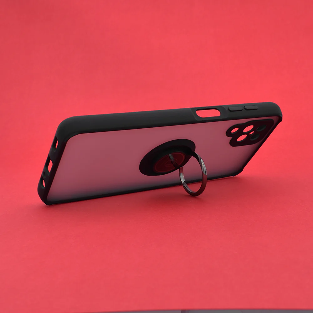 Case for Samsung Galaxy A12 Nacho A127 / A12 A125, Techsuit, Glinth, Black - Image 3