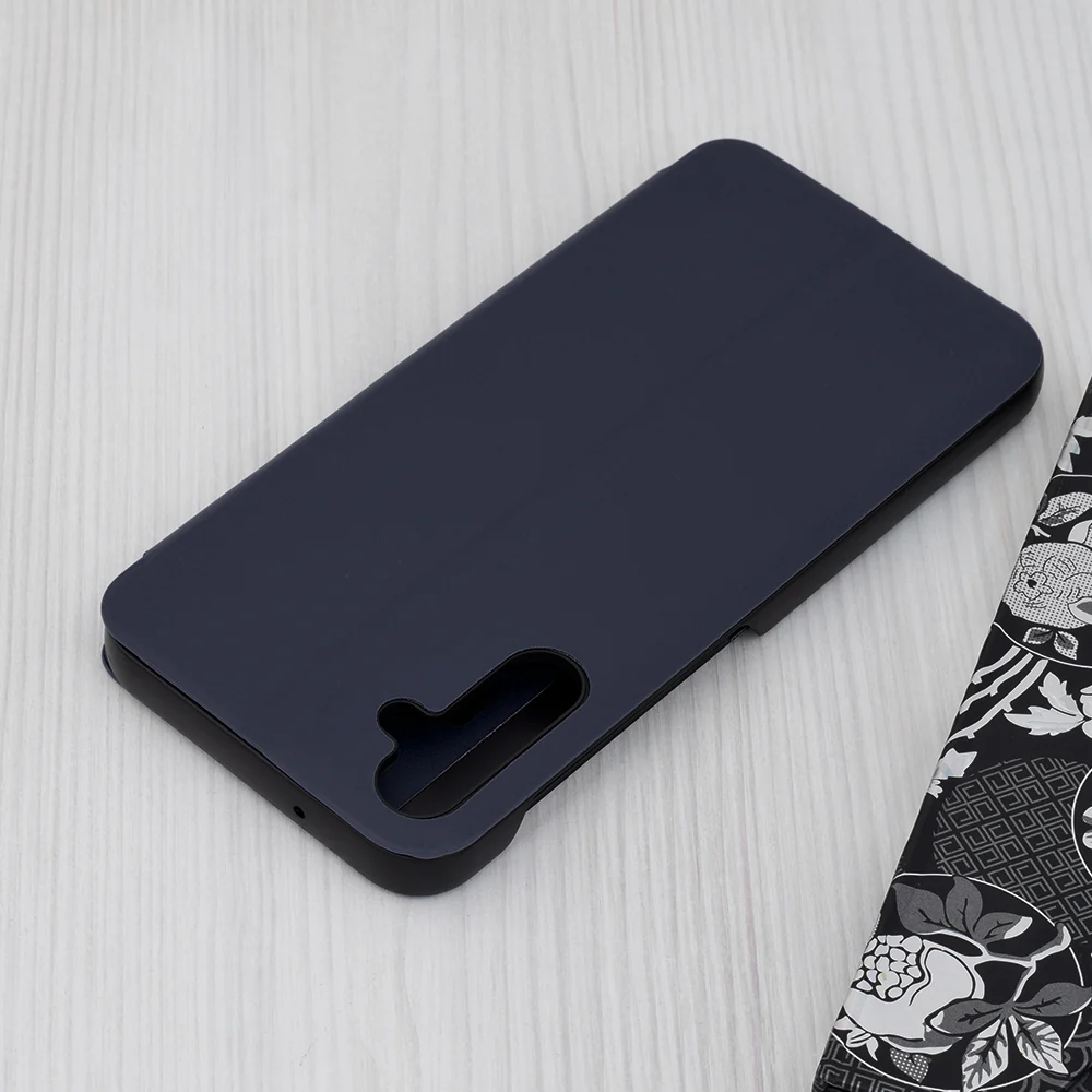 Case for Samsung Galaxy A14 A145 / A14 5G A146, Techsuit, eFold, Dark Blue - Image 2
