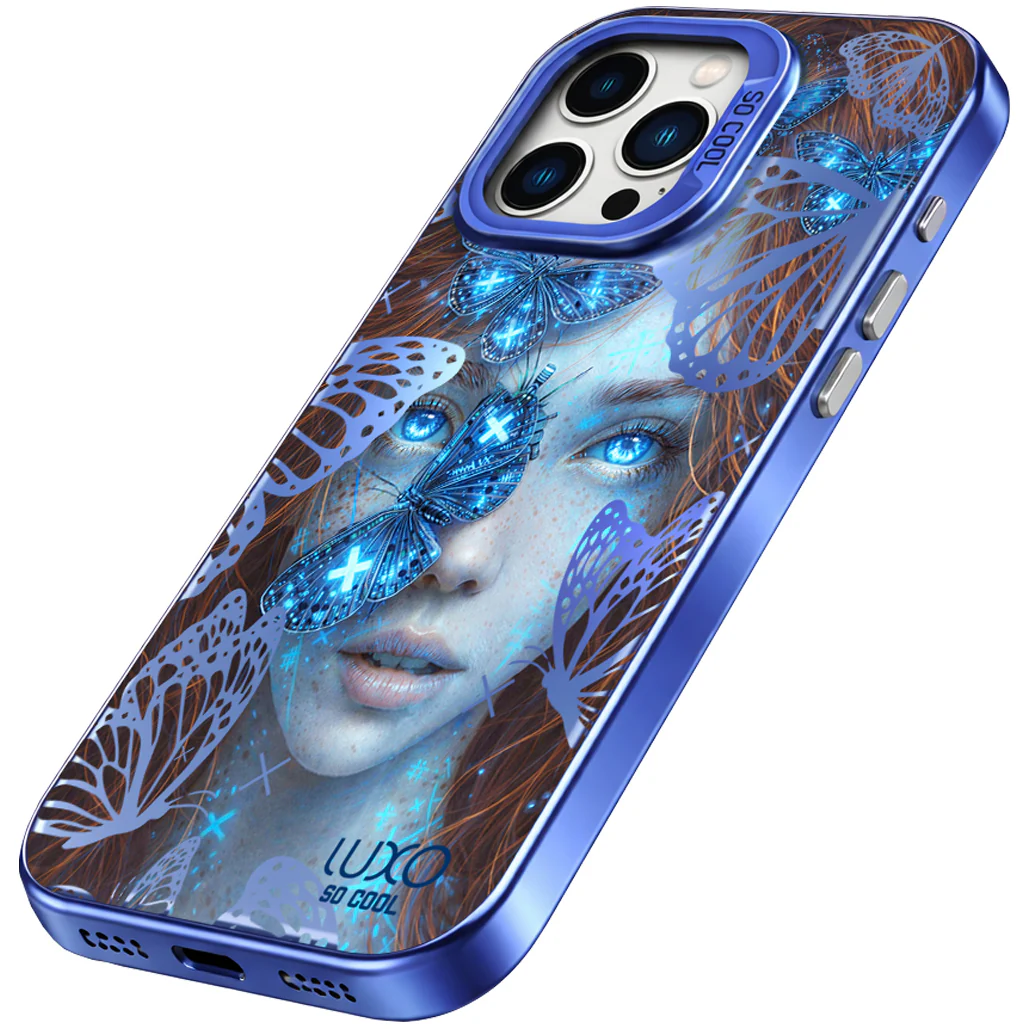 Case for Samsung Galaxy A15 5G A156 / A15 A155, LUXO So CooL, ArcadiA Butterfly Girl, Multicolor - Image 2