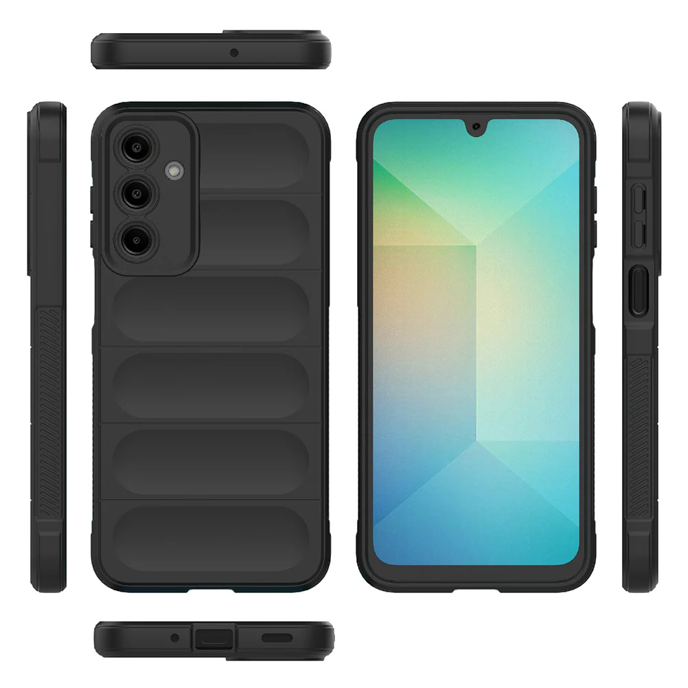 Case for Samsung Galaxy A16 5G A166 / A16 4G A165, Techsuit, Magic Shield, Black - Image 2