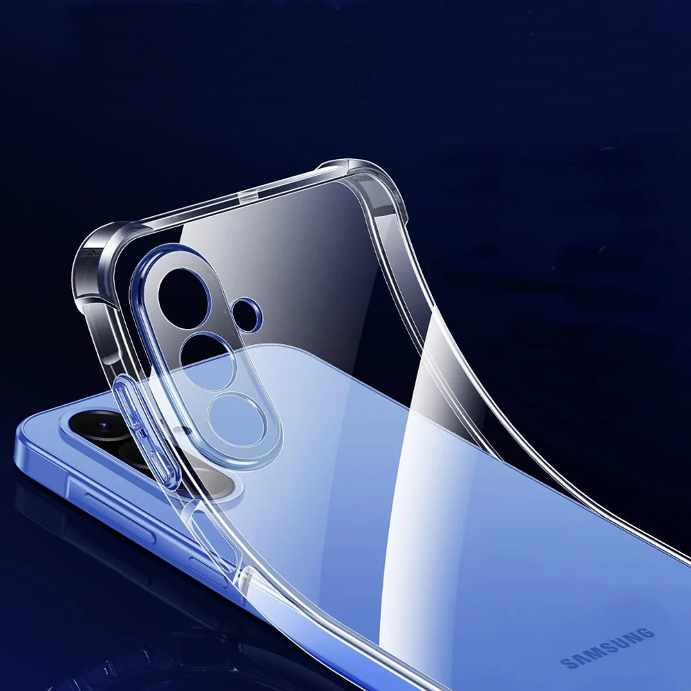 Case for Samsung Galaxy A17 5G, Techsuit, Shockproof Clear, Transparent - Image 3