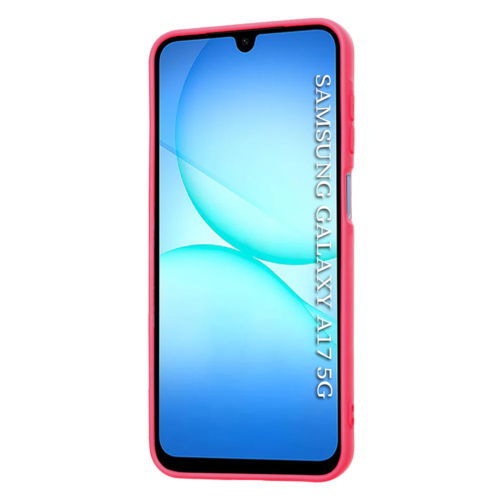 Case for Samsung Galaxy A17 5G, Techsuit, SoftFlex, Dark Pink - Image 2