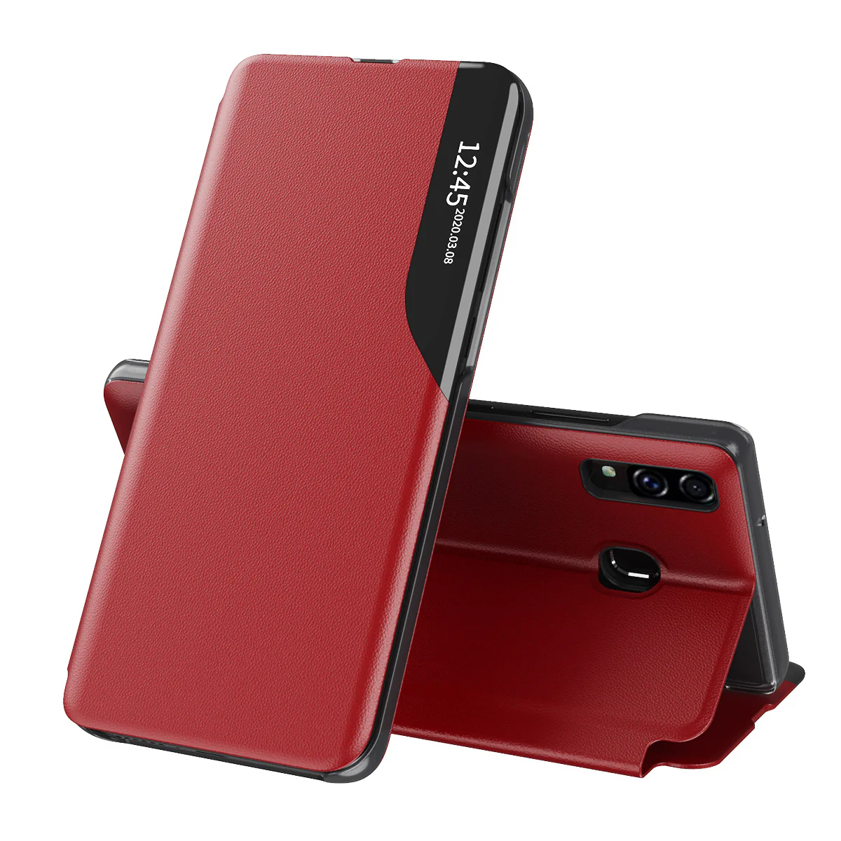 Case for Samsung Galaxy A20e A202, Techsuit, eFold, Red
