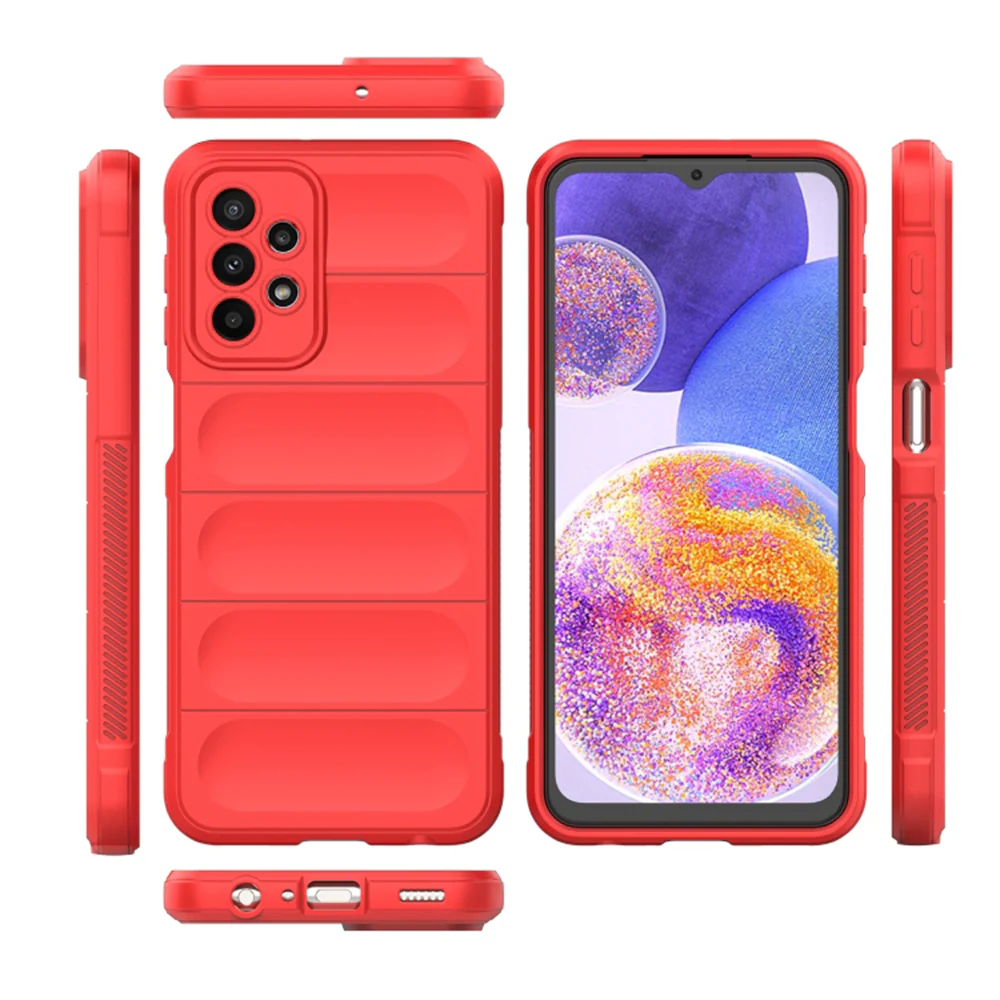Case for Samsung Galaxy A23 5G A236 / A23 A235, Techsuit, Magic Shield, Black - Image 2