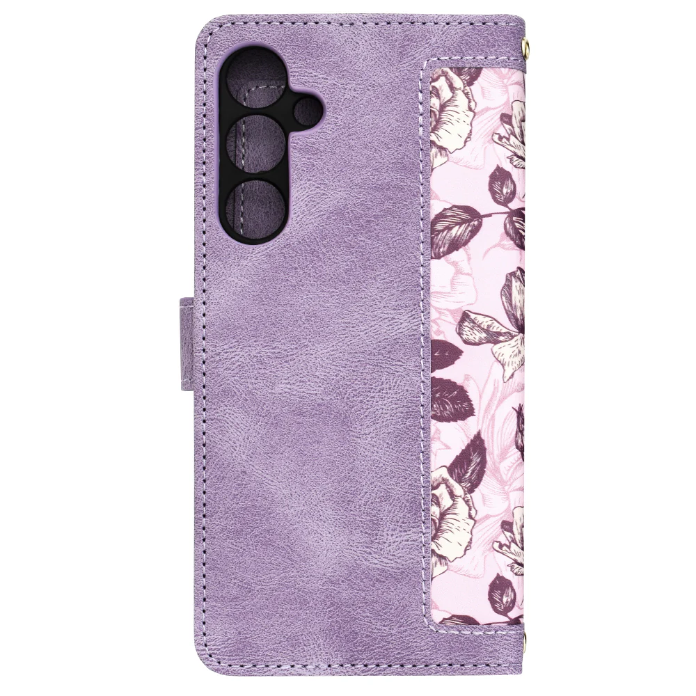 Case for Samsung Galaxy A25 A256, Techsuit, FlipCraft, Purple - Image 3